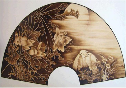 三联烫画制品