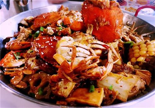 胖子蟹肉堡