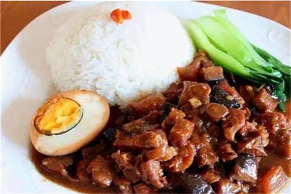 小米卤肉饭