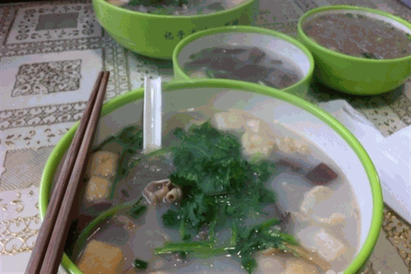 记子老鸭粉丝汤