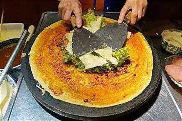 鱼籽煎饼