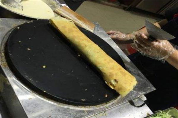 鱼籽煎饼