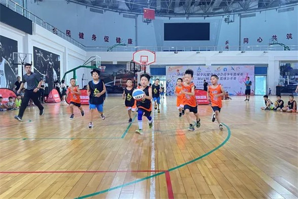 百灵鸟莘吴篮球公园