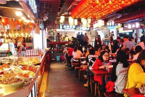 标记美食城