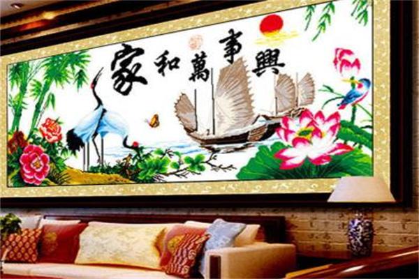 饰美家居十字绣加盟