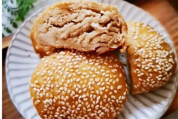 香酥板栗酥饼