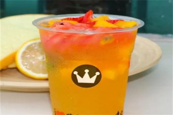 鲜果香奶茶