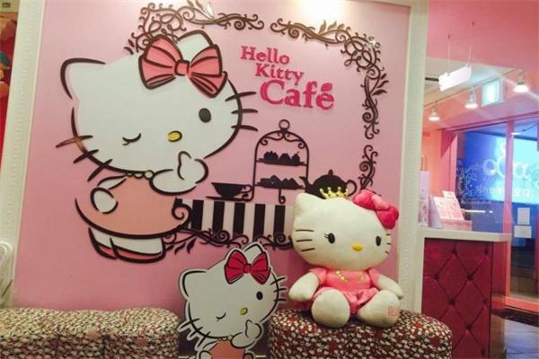 hello kitty咖啡店