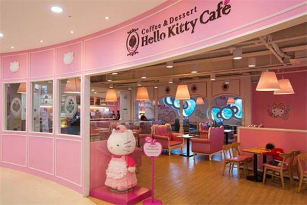 hello kitty咖啡店