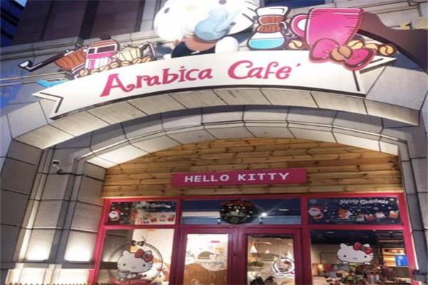 hello kitty咖啡店