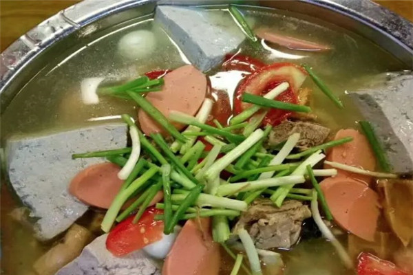 赤水黑豆花山野菜火锅