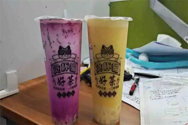贪杯喵奶茶加盟