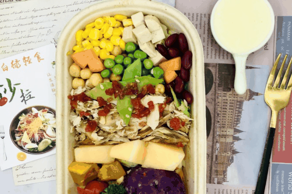 黄白绿轻食