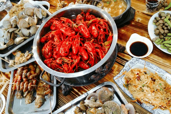 海鲜大排档