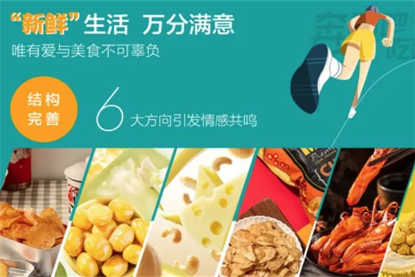 奔跑吧吃客零食