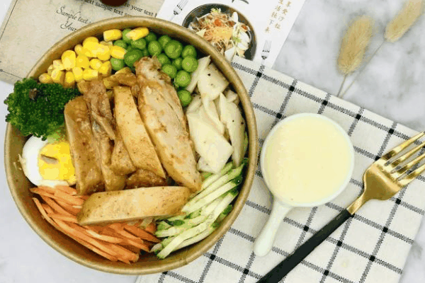 黄白绿轻食