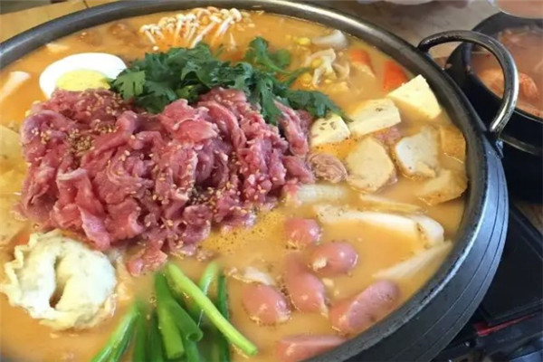 南朝鲜牛腩火锅
