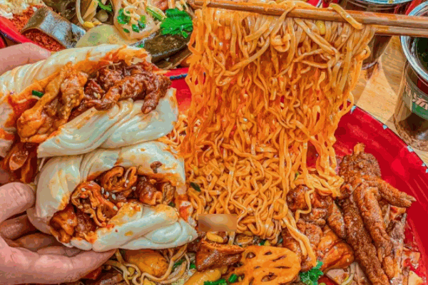 有点烫干拌麻辣烫