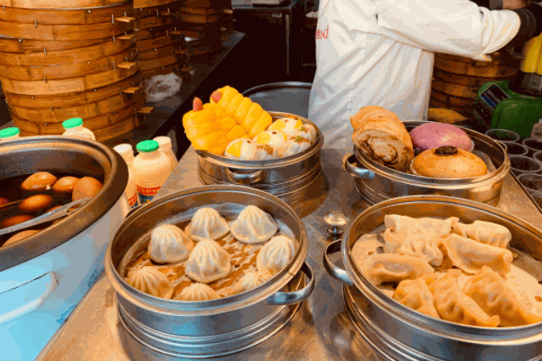 阳光早餐包子