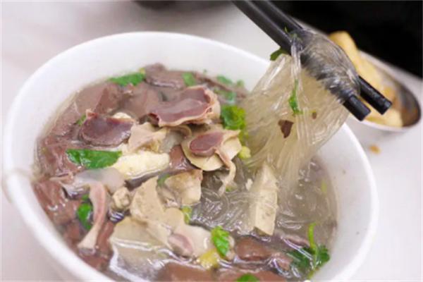 丫小鲜老鸭粉丝汤