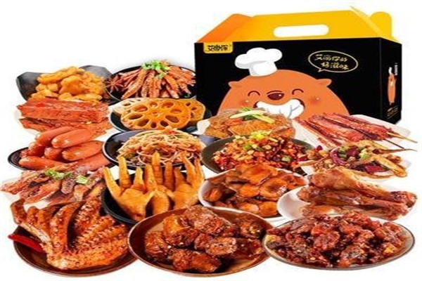 鸭颈卤味