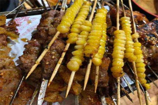 蝶鱼头小肉串