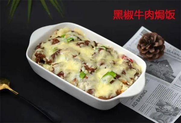 嘢焗饭意面