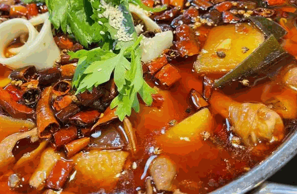 肥肠鸡火锅