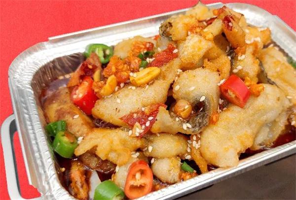 野炉无骨烤鱼饭