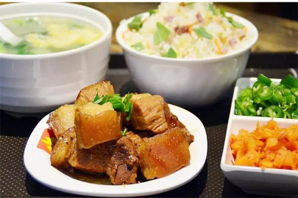 橙不二菜饭骨头汤