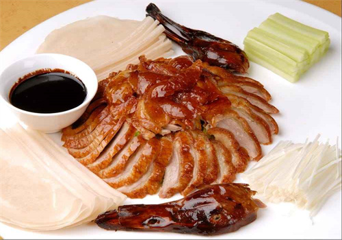 黑木炭烤鸭