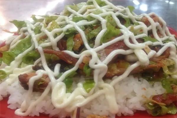 真不同烤肉拌饭