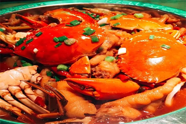 奔跑吧胖哥肉蟹煲