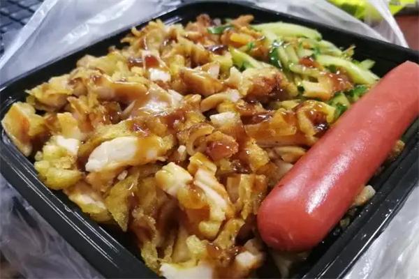 阳光烤肉拌饭拌肉