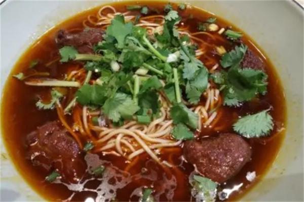 面秀才大碗牛肉面