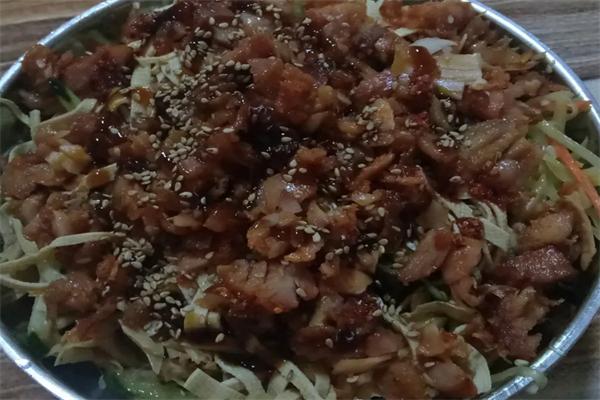 真不同烤肉拌饭