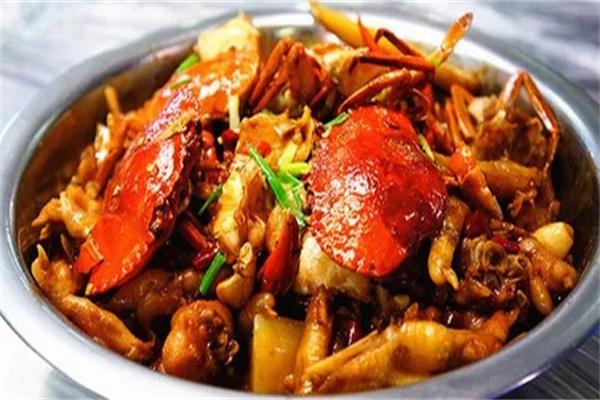 奔跑吧胖哥肉蟹煲