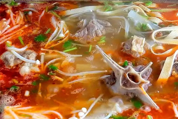 源源涮肉家常菜羊蝎子