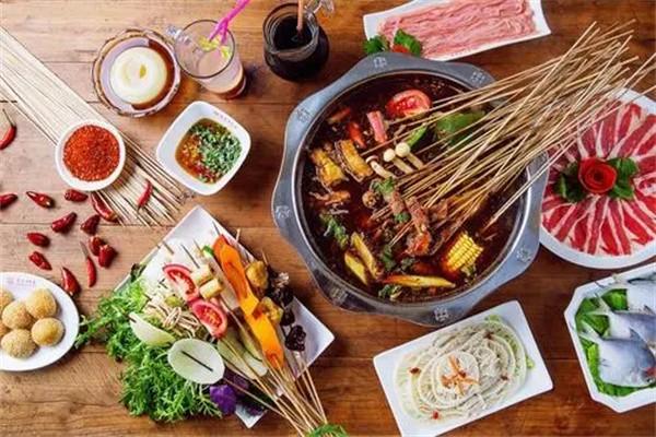 竹满签串串香