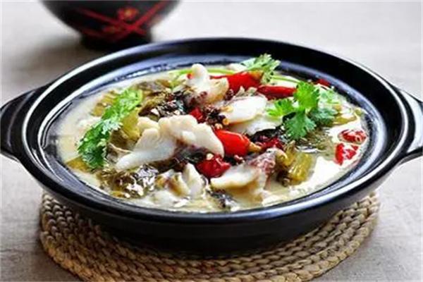 鲜花椒酸菜鱼