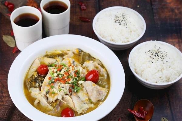 999酸菜鱼米饭