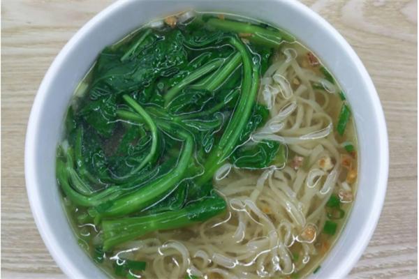 青口清汤面