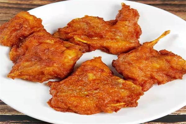 街边特色炸鸡锁骨