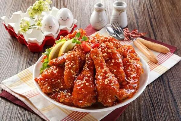 bbq韩国炸鸡