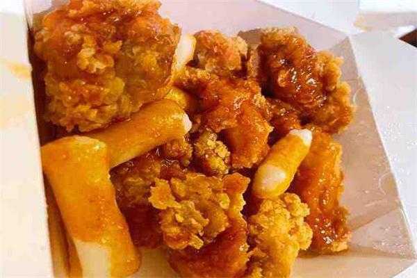 大口韩国炸鸡