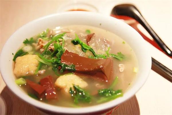 金津鸭血粉丝汤