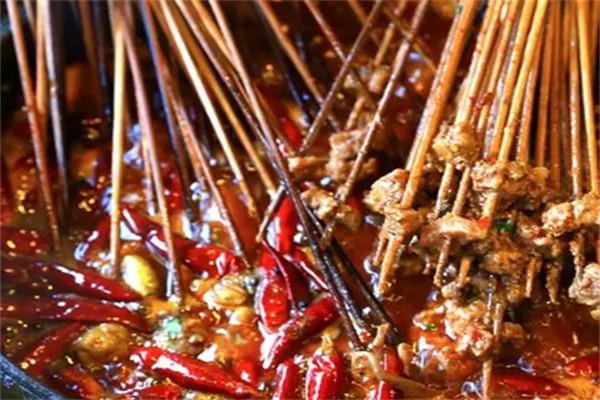 摆家常小郡肝成都串串香