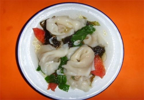 鸡丝馄饨