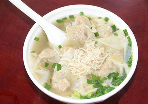 鸡丝馄饨