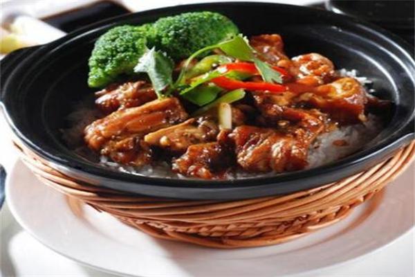 茄焖鱼米饭